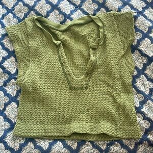 Urban green tank top